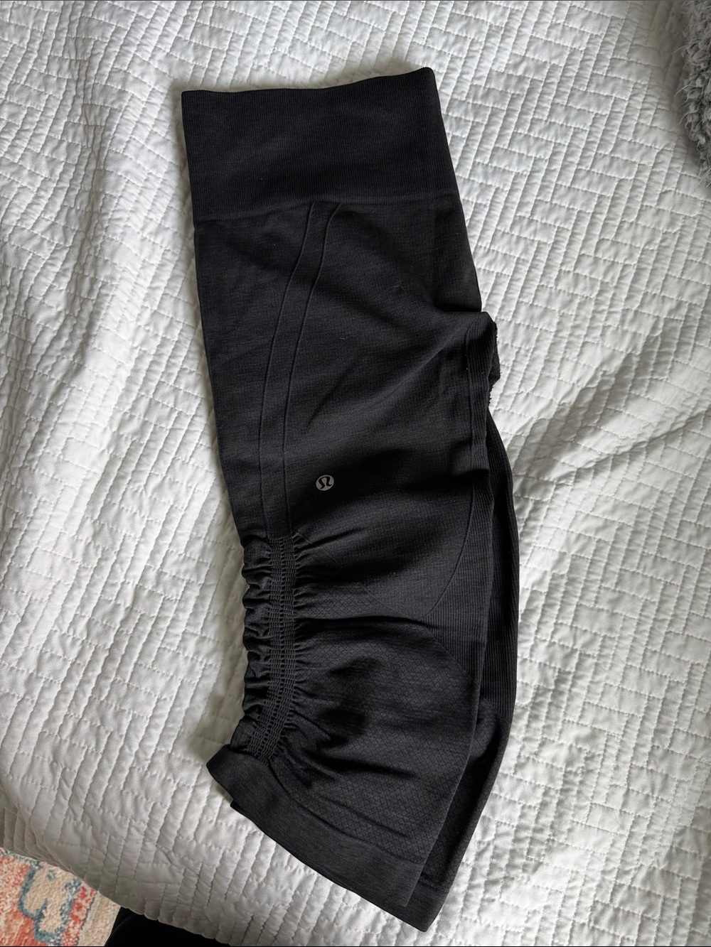Lululemon Leggings with Ruched Side